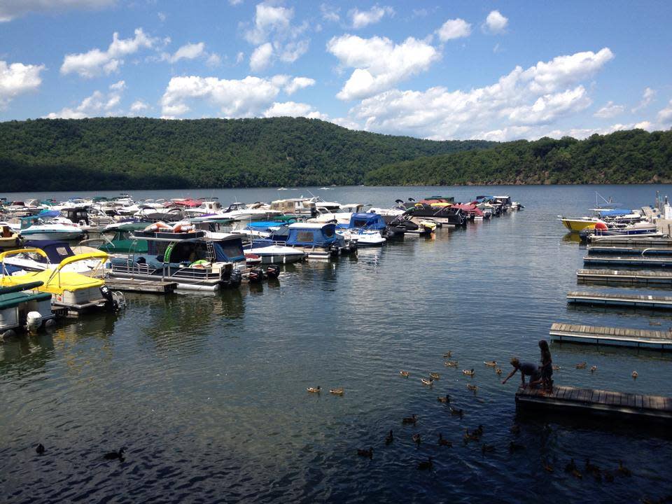 Dock Rentals at Lake Raystown Resort