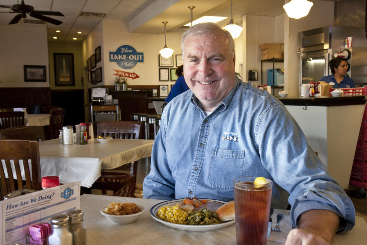 Blue plate restaurant sale