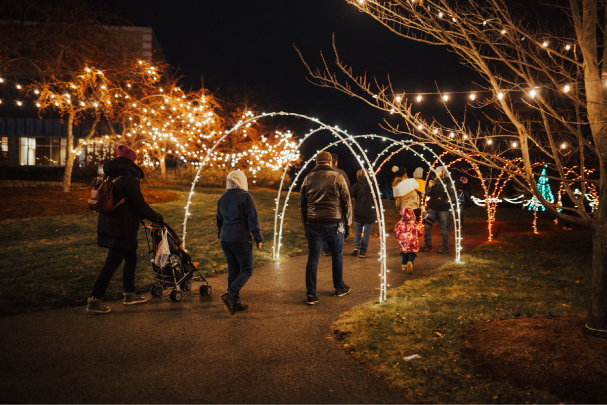 Enchanted Luminaria Walk at