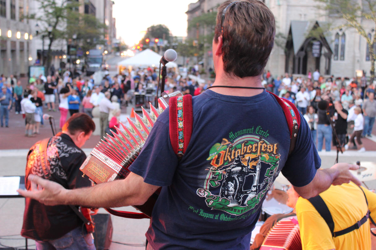 Oktoberfest on Monument Circle