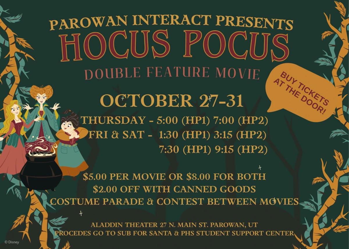 Double Feature Movie - Hocus Pocus