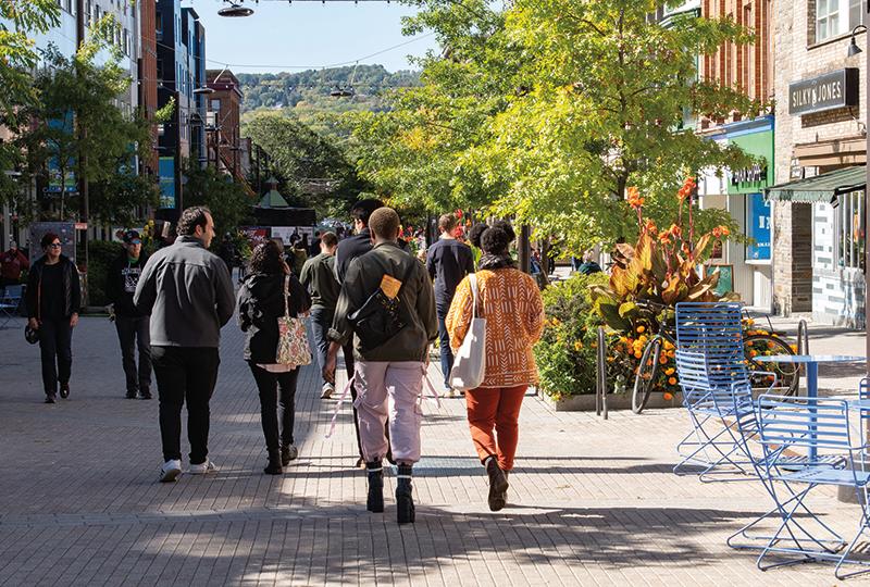Downtown Ithaca Commons