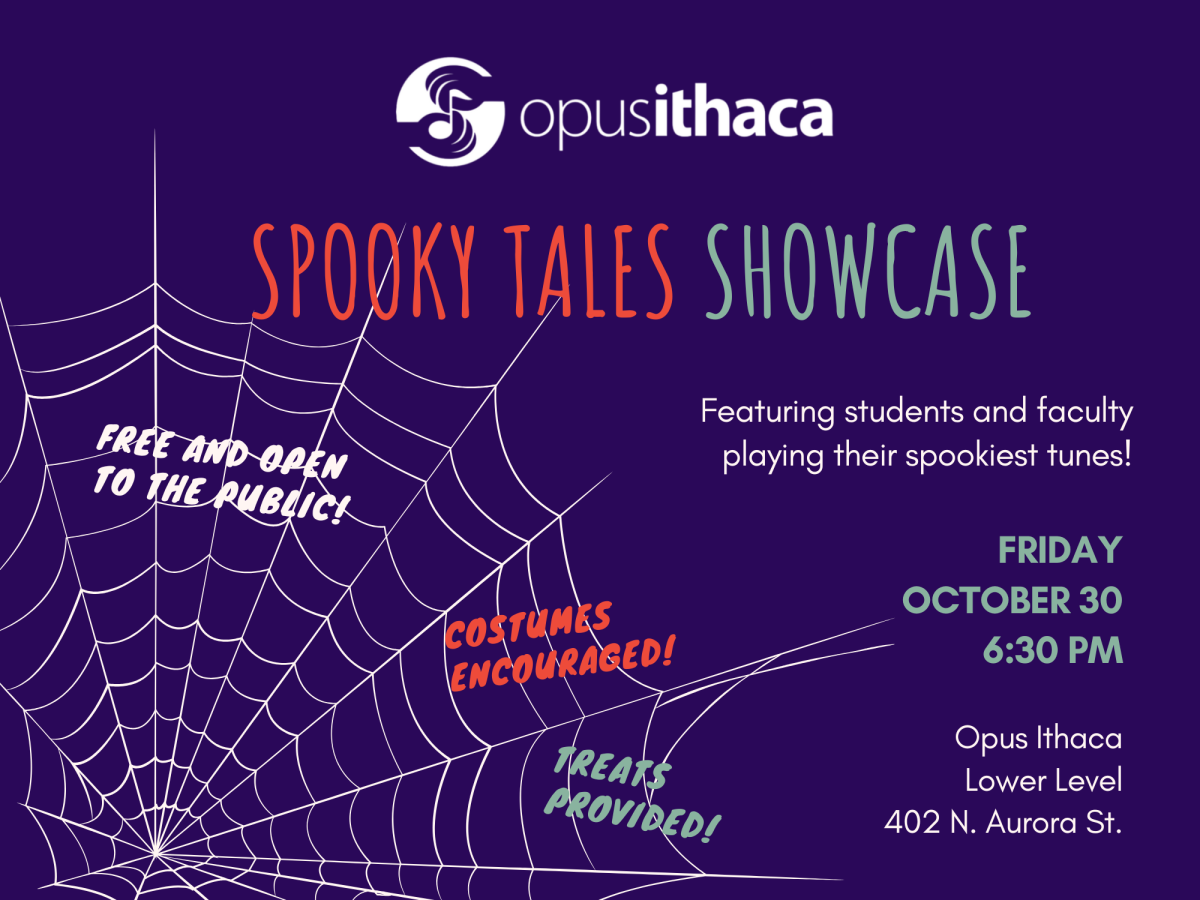 Opus Ithaca Spooky Tales Showcase — Music in Opus Ithaca School of Music · Ithaca, NY