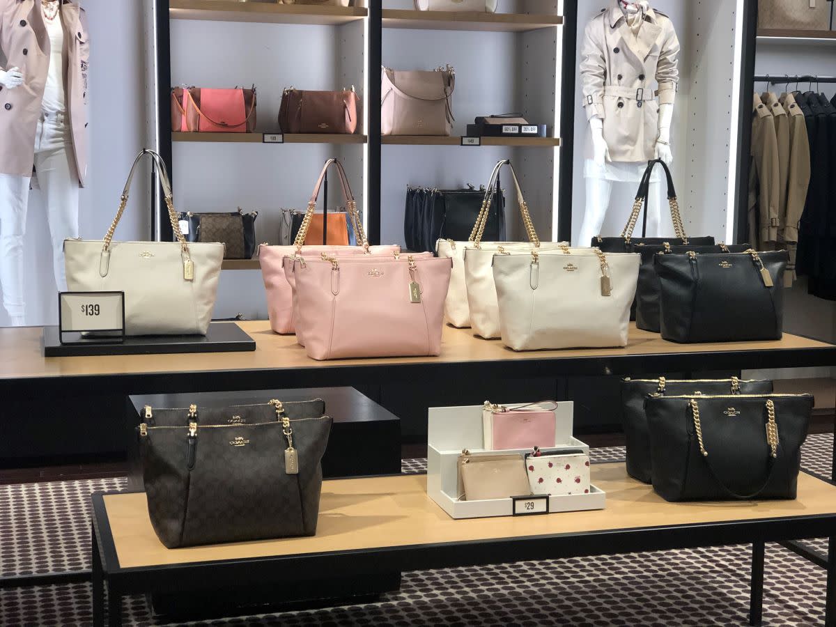 Coach Outlet Shine Collection: Buy discounted bags, shoes