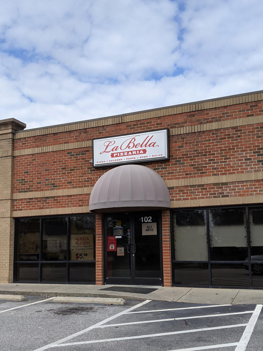 Pizzeria store la bella