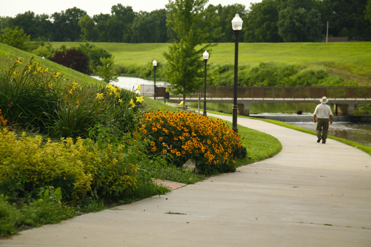 Neosho Riverwalk & Amphitheater Council Grove KS, 66846