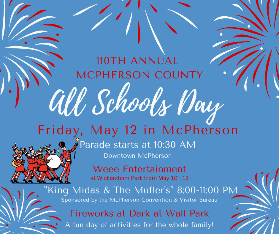McPherson County All Schools Day Parade McPherson KS, 67460