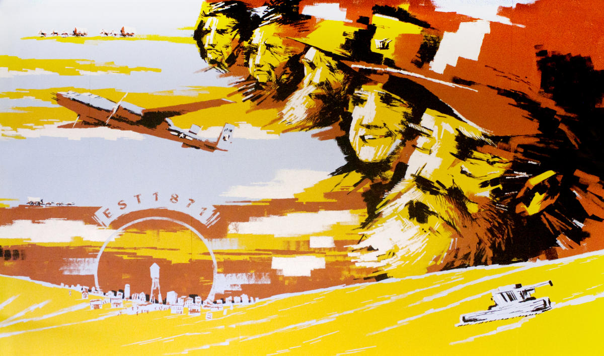 Burr Oak Mural Burr Oak KS, 66936