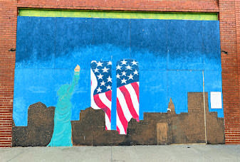 9-11 Memorial Mural - Attica KS, 67009