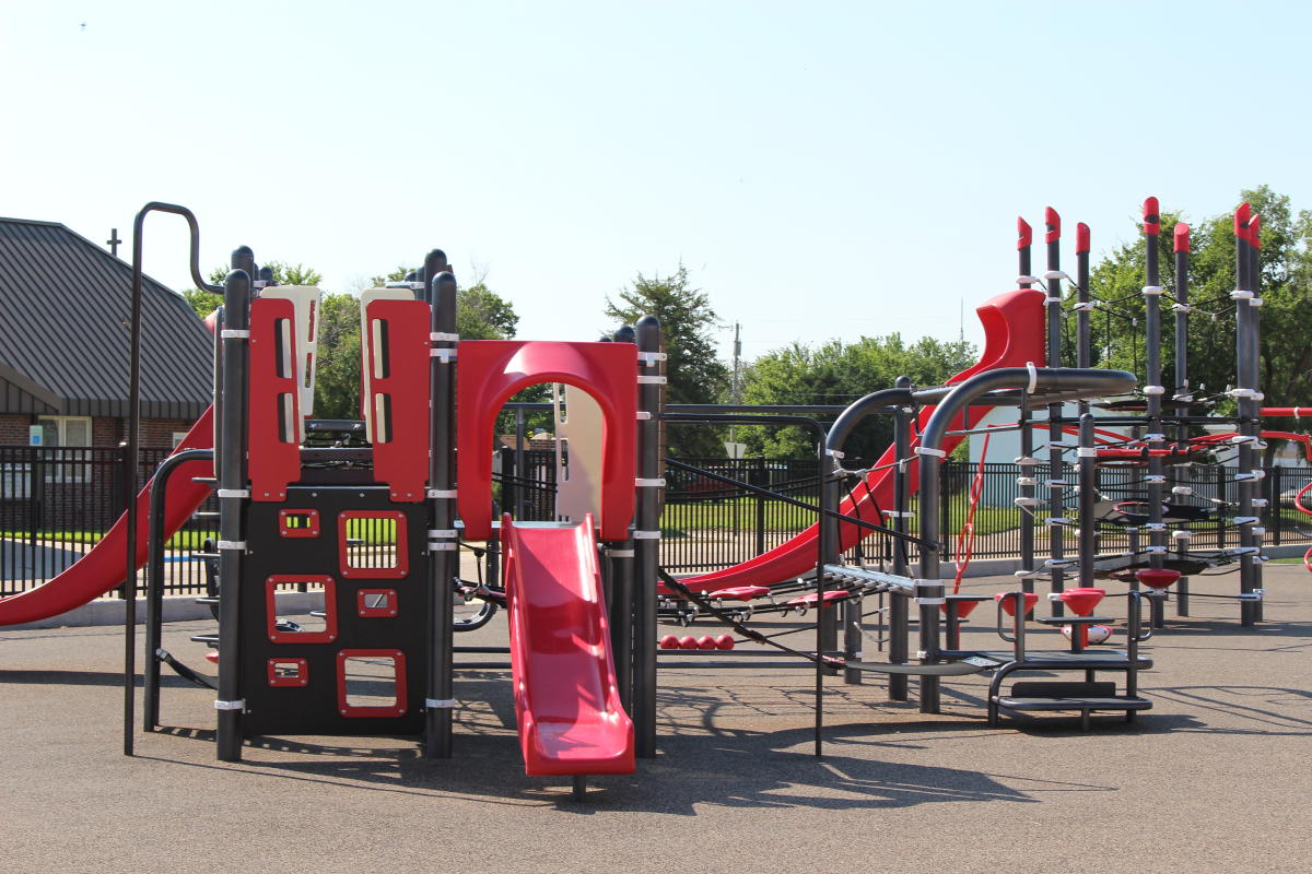 Hoxie Elementary School Playground Hoxie KS, 67740