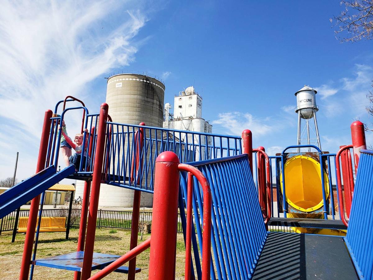 McCune City Park with historic water tower McCune KS, 66753