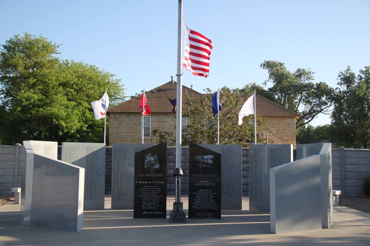 Ness County Veterans Memorial Park Ness City KS, 67560