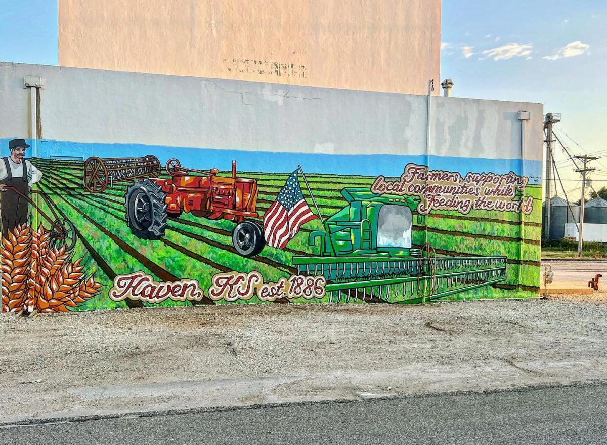Haven Farmers Mural Haven KS, 67543