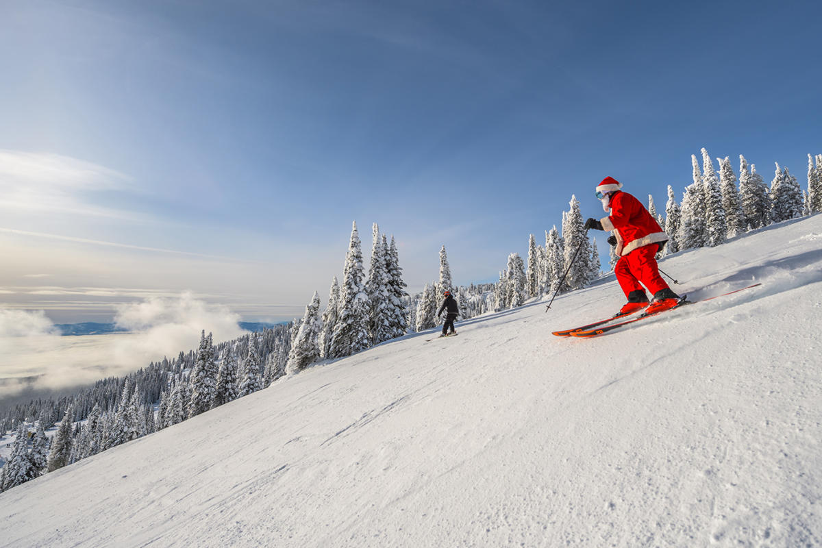 Ski With Santa