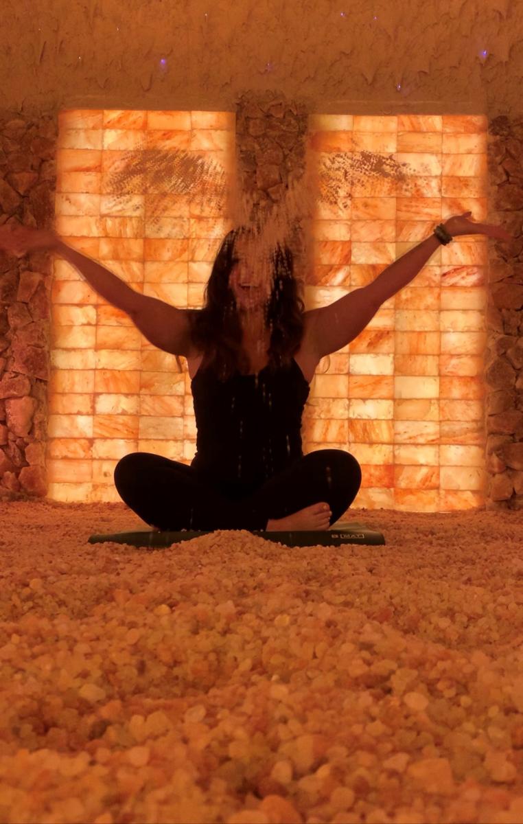 Valentine’s Day Bliss: Yoga, Sound & Local Chocolate in the Salt Cave