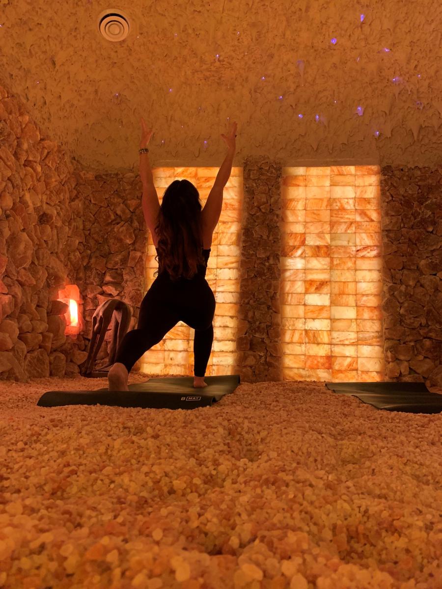 Spring Awakening: Easter Yin Yoga, Sound Healing & Renewal in the Salt Cave!