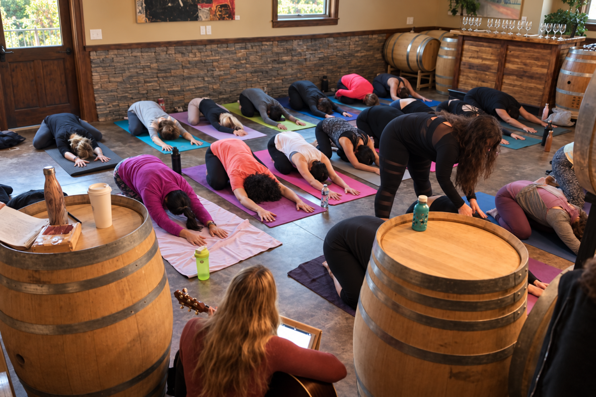 Easter Uncorked: Yoga, Wine, Cider & Chocolate