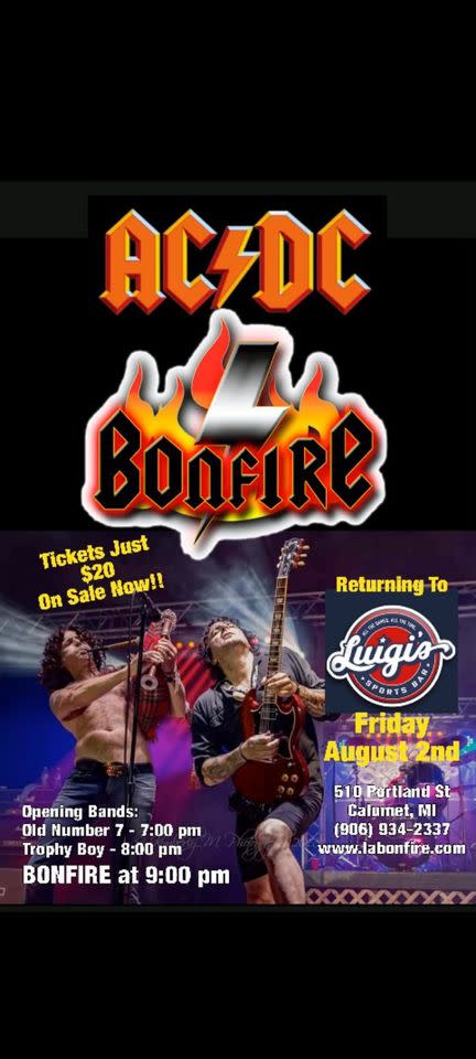 Bonfire Tribute to AC/DC