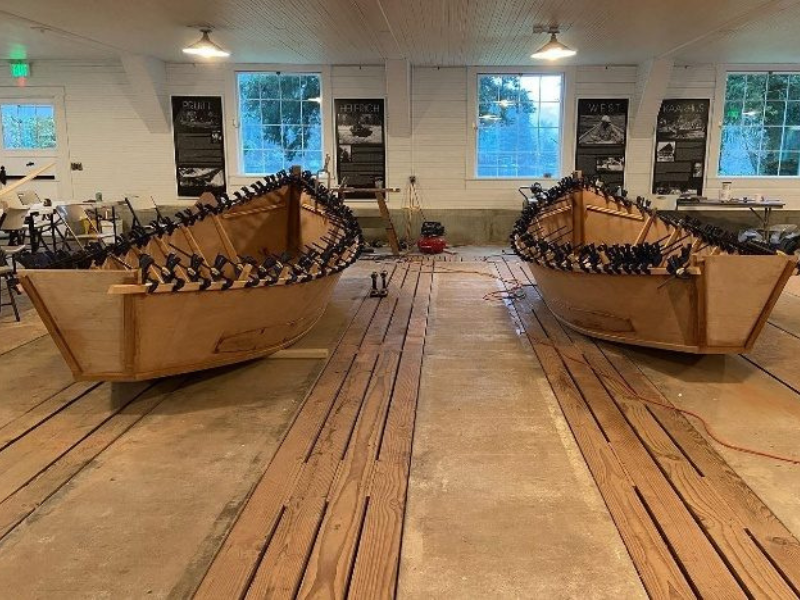 Flyer or photo for Build the McKenzie Guide Boat Workshop