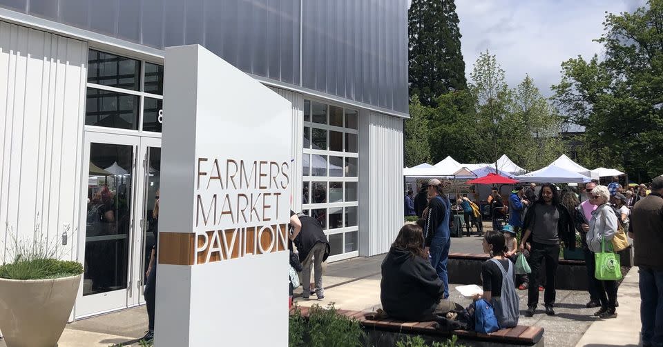 Flyer or photo for Lane County Farmers Market - Tuesdays