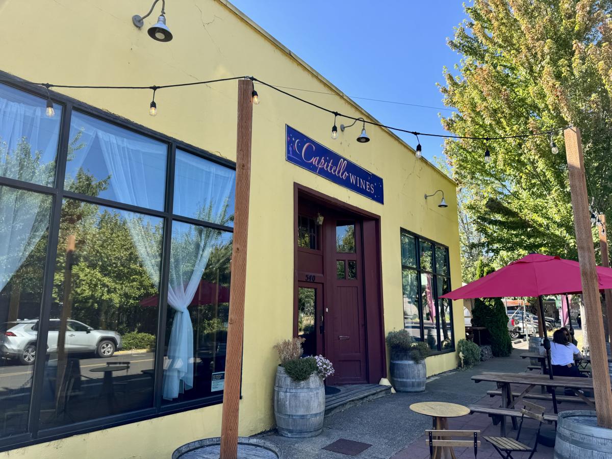 Flyer or photo for Slow Food South Willamette Fundraiser with Pizzeria DOP & Capitello Wines