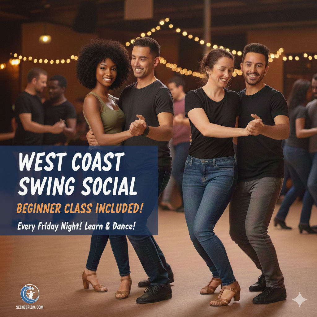 Flyer or photo for West Coast Swing Social Dance