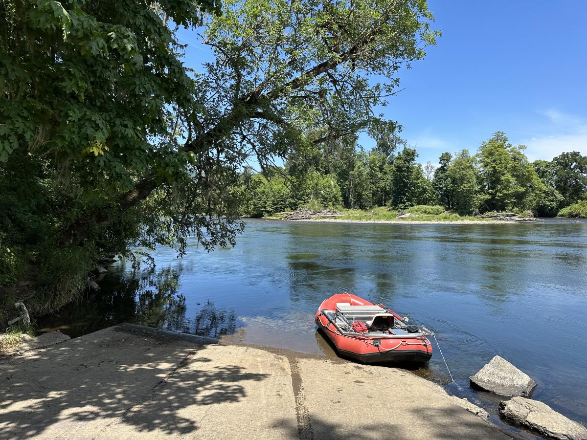 Hayden Bridge County Boat Landing