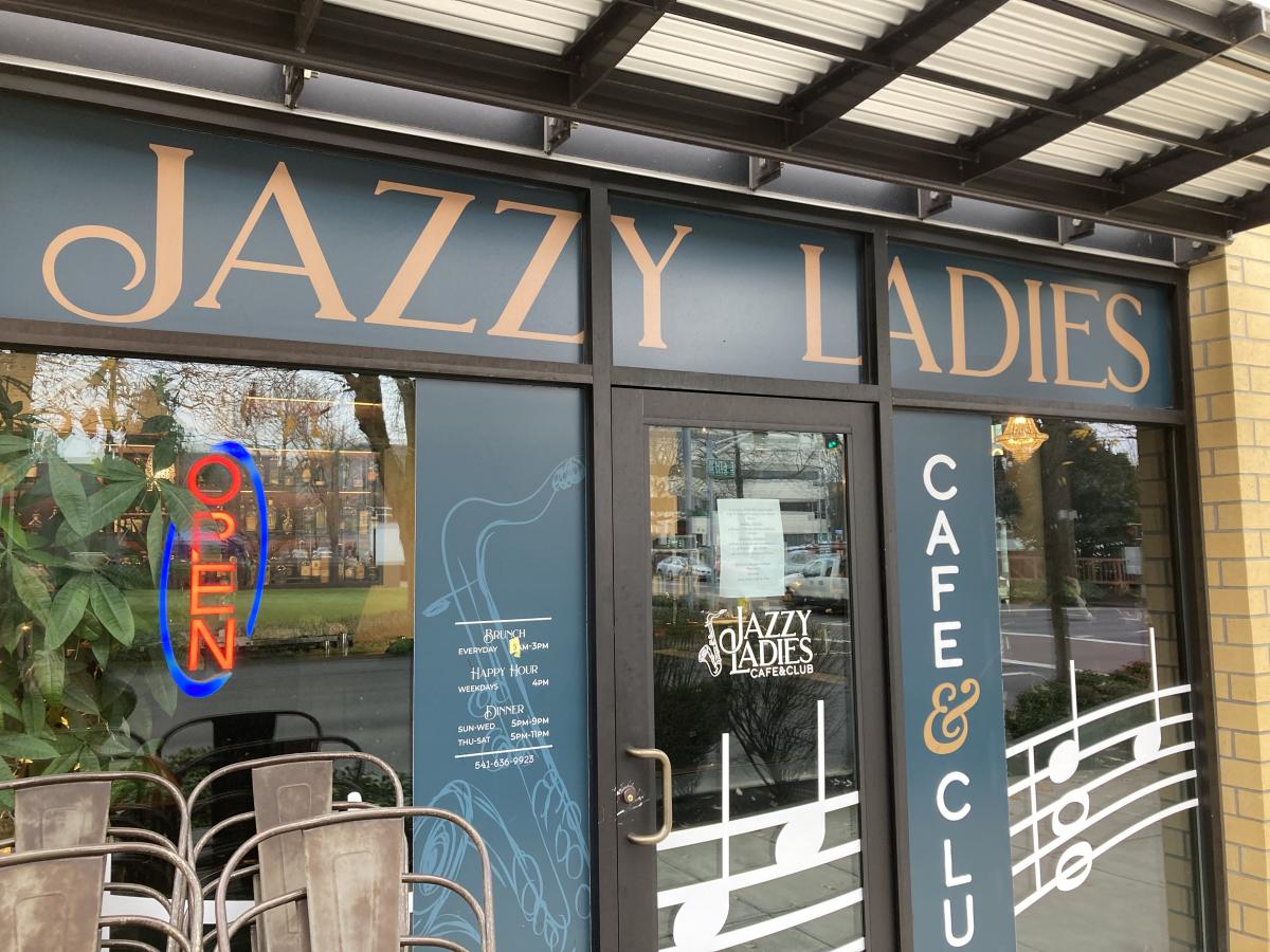 Flyer or photo for Live Jazz at Jazzy Ladies