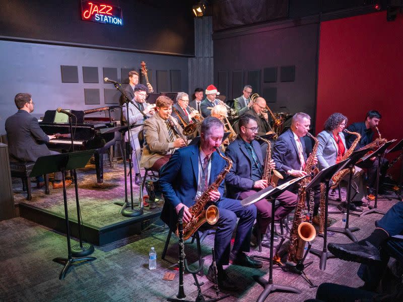 Flyer or photo for First Monday Night Big Band at The Jazz Station