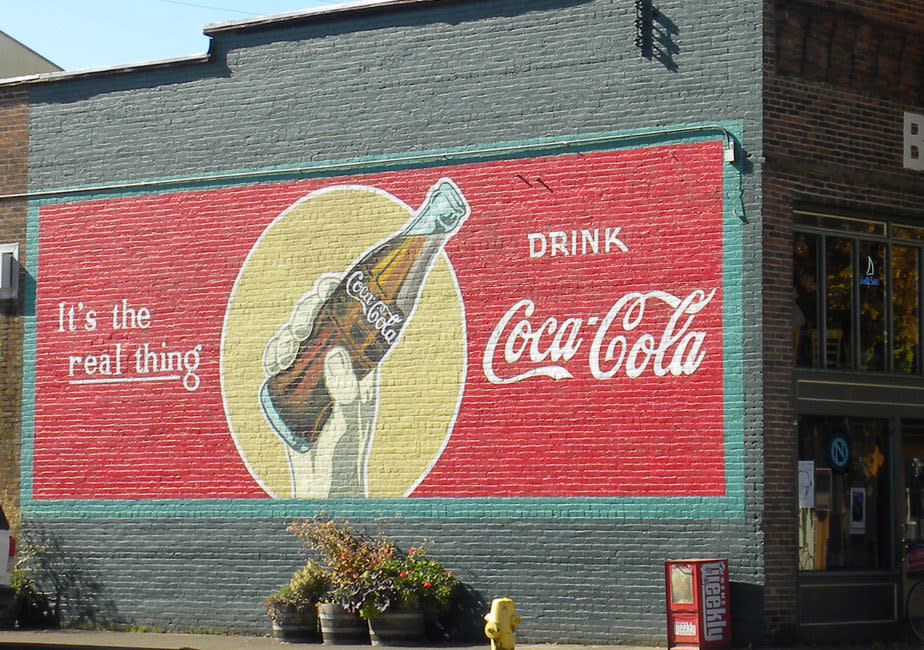 "Historic CocaCola" Mural