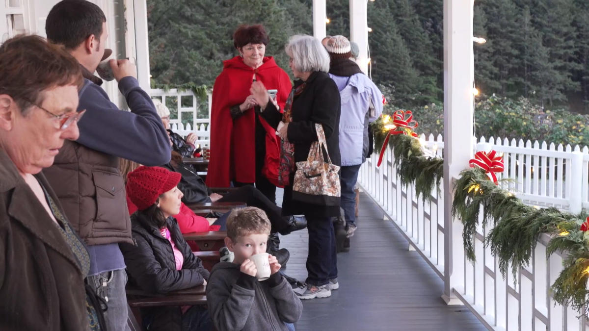 Flyer or photo for Victorian Christmas at Heceta Lighthouse