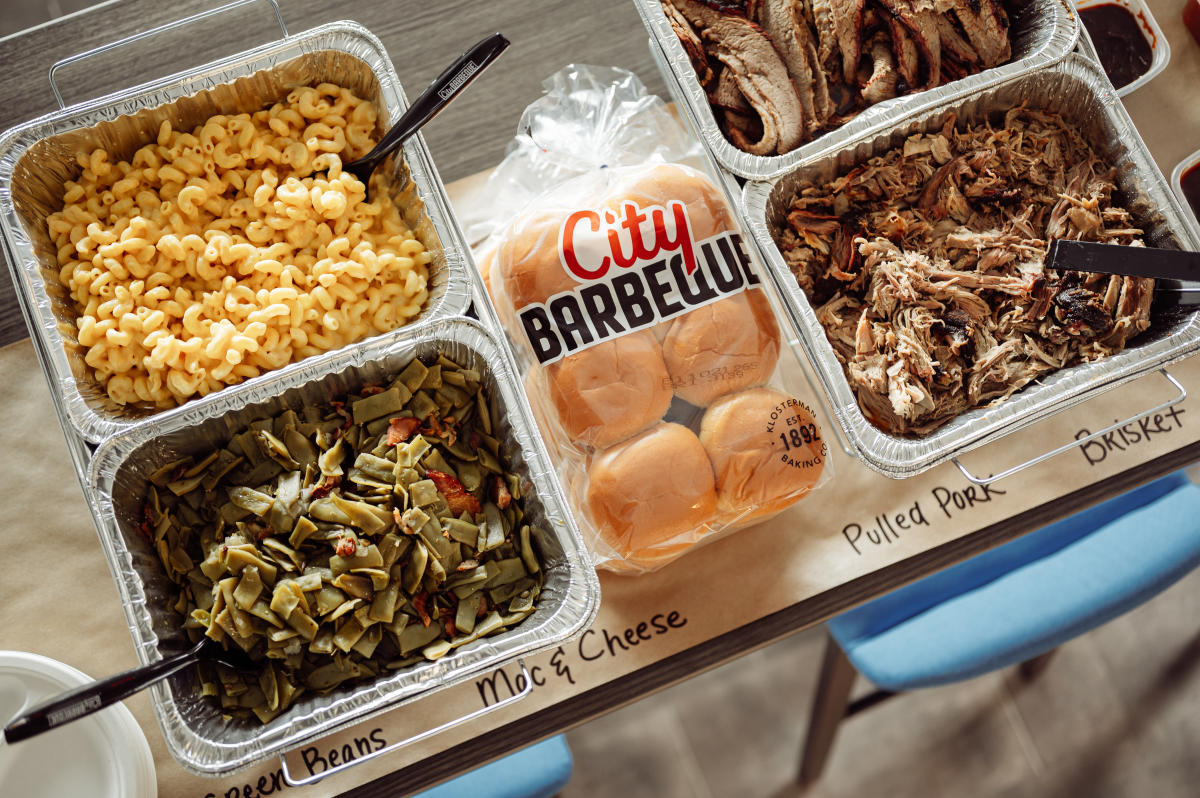 City bbq catering hot sale
