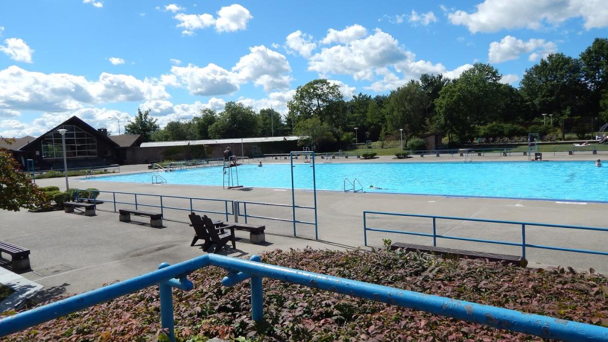 Harvey Swimming Pool at Letchworth State Park