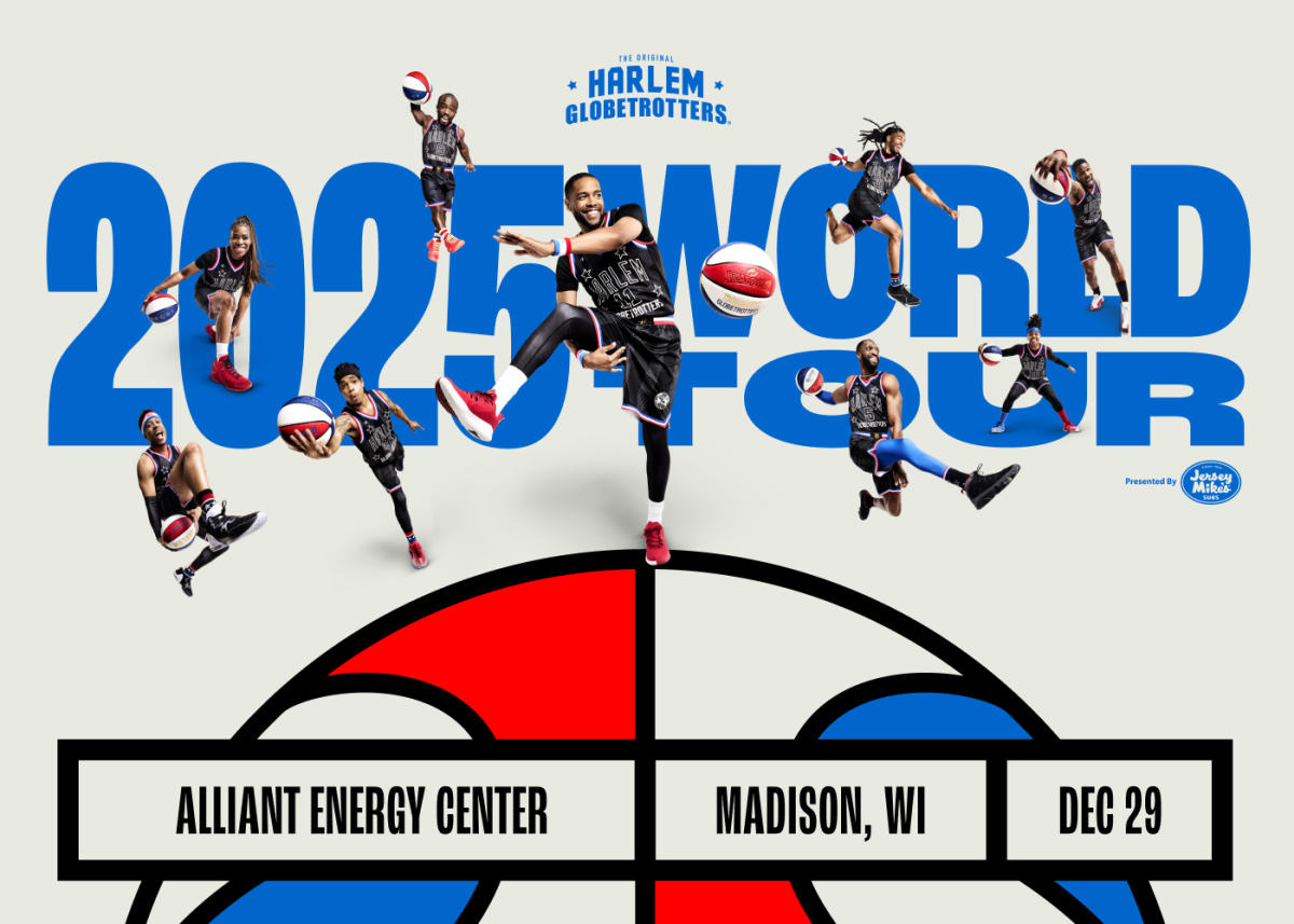 Harlem Globetrotters 2025 World Tour Madison, WI