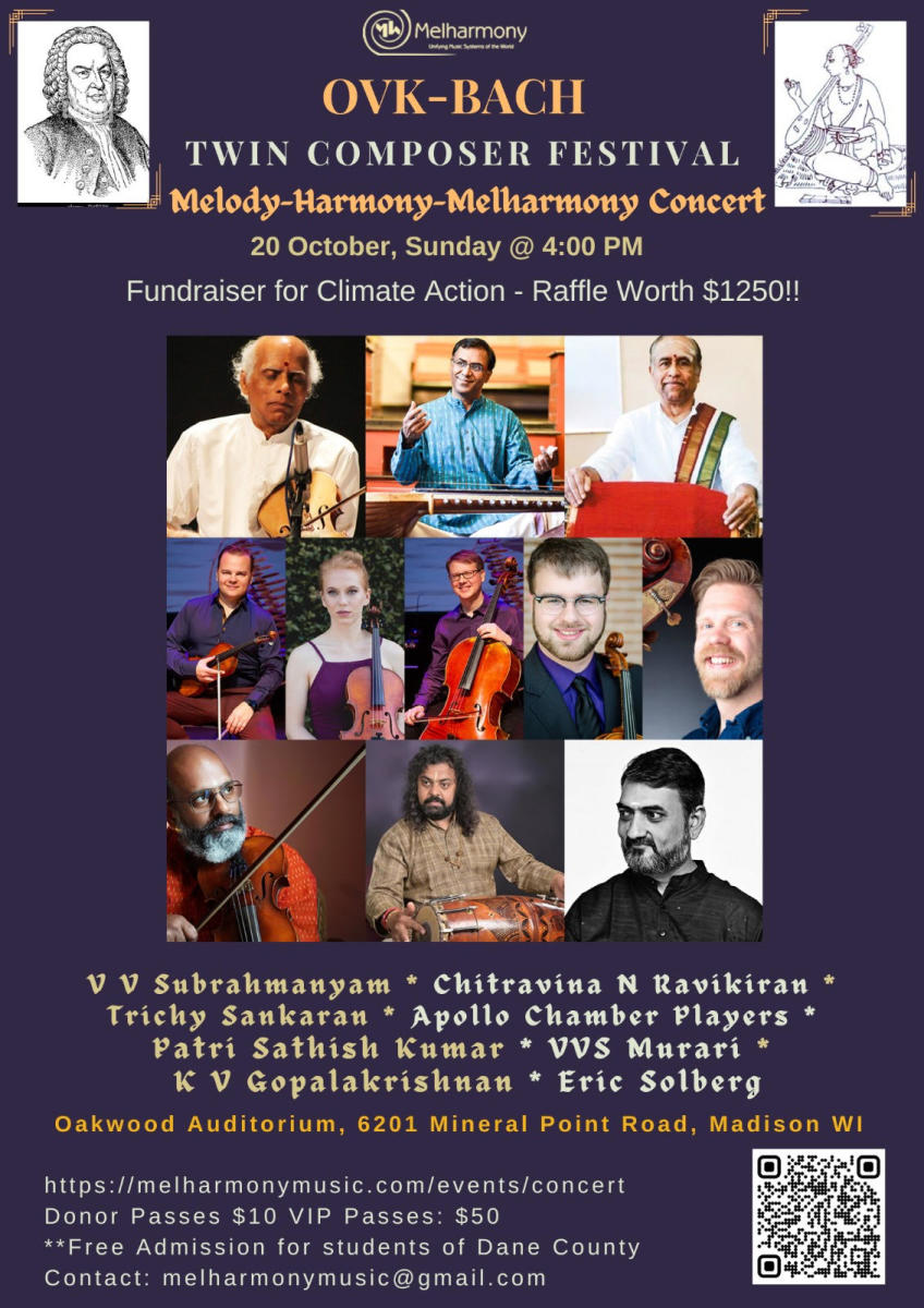 OVK Bach Melharmony festival 2024 Madison, WI
