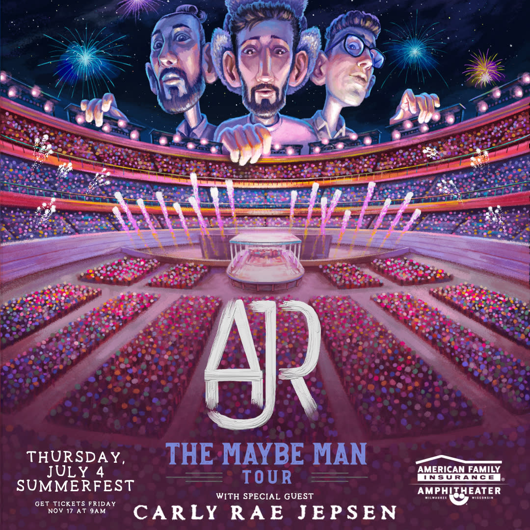 AJR The Maybe Man Tour Milwaukee, WI 53202