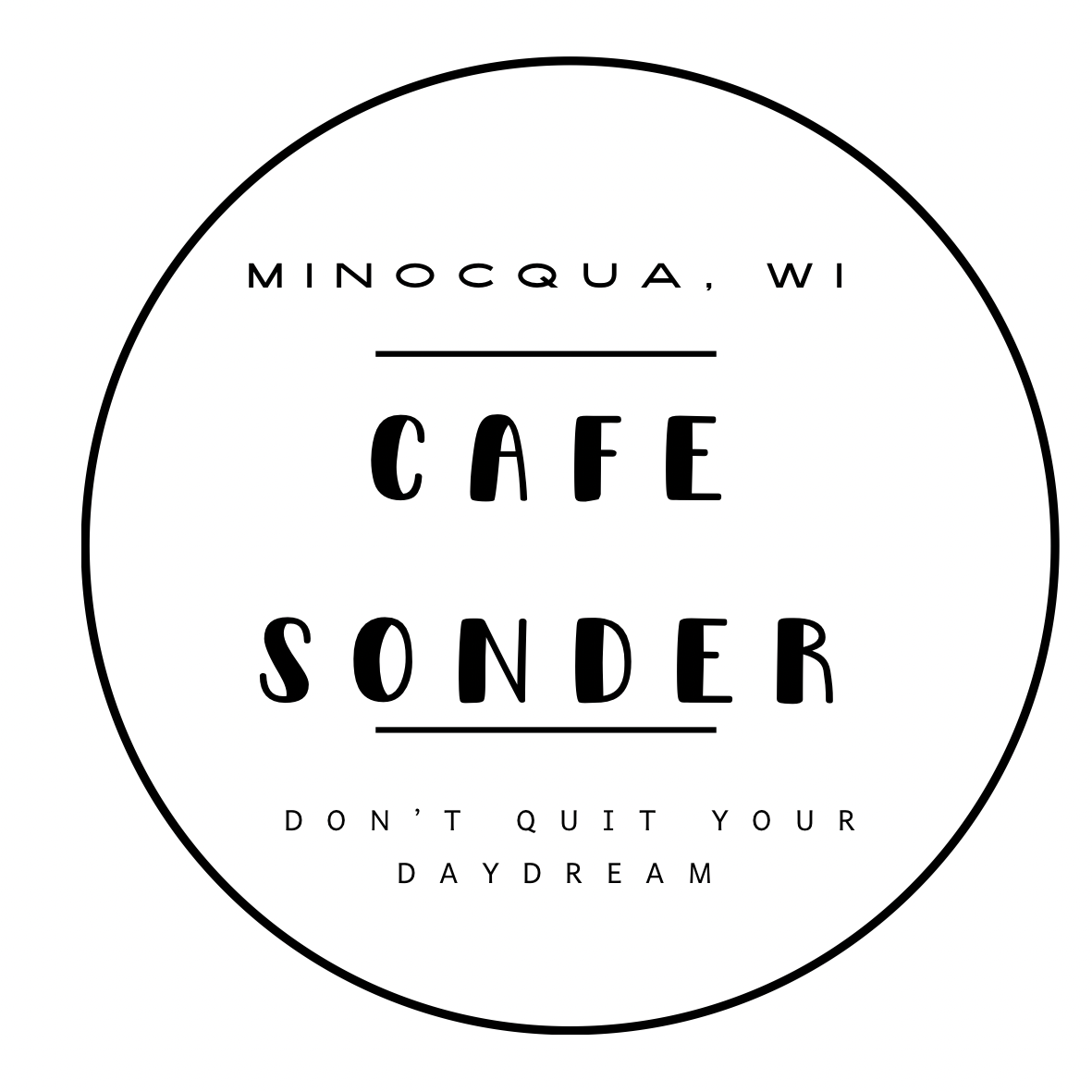 Cafe Sonder | MINOCQUA, WI 54548