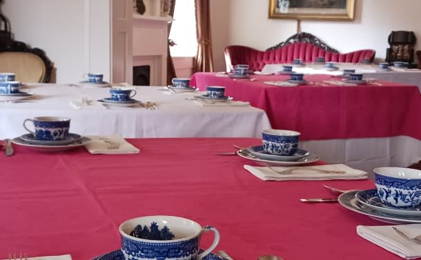 British High Tea at the Conde-Charlotte Museum