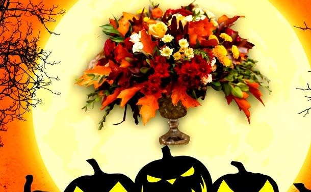 Spooktacular Floral Arrangement Workshop