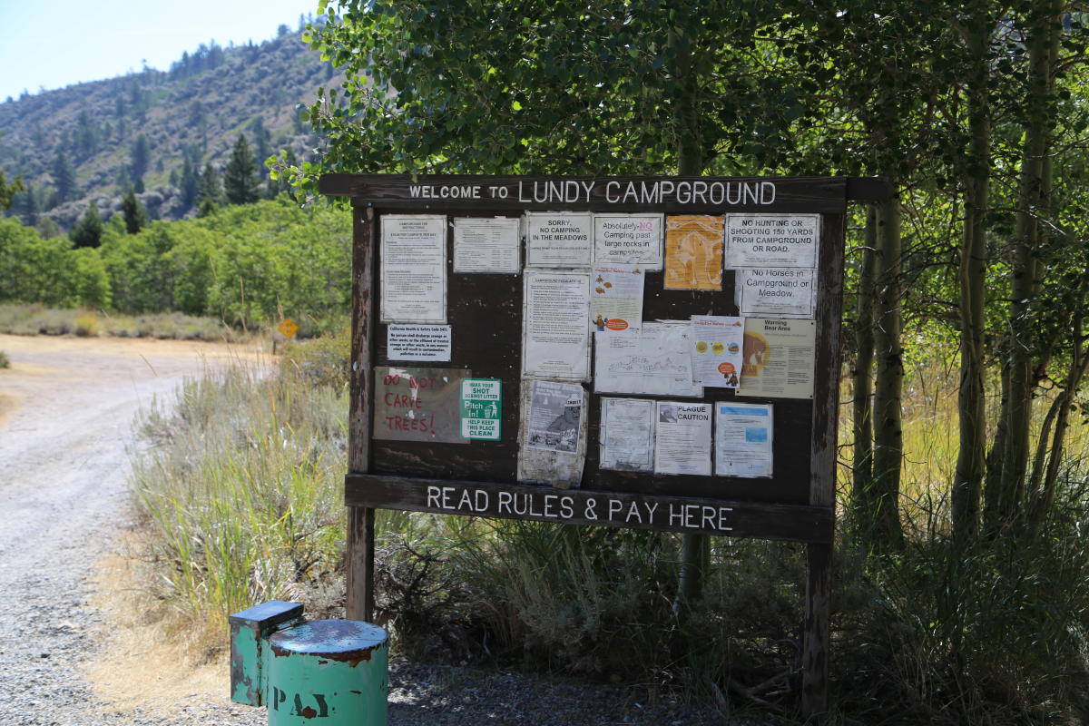 Lundy Canyon Campground
