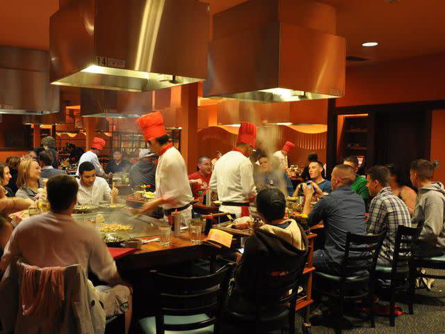 Benihana clearance outdoor seating