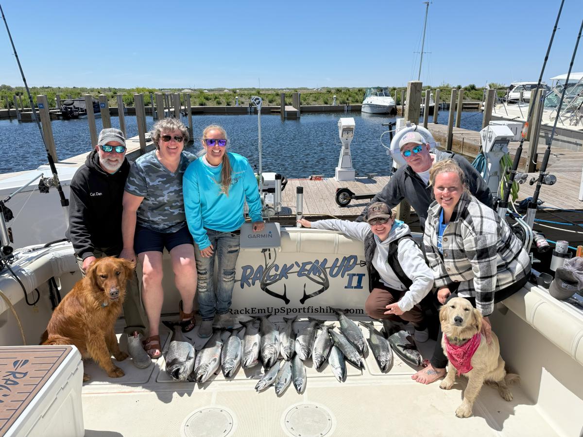Fish Rack Sport Rack Em Up Sport-fishing | Muskegon, MI 49441