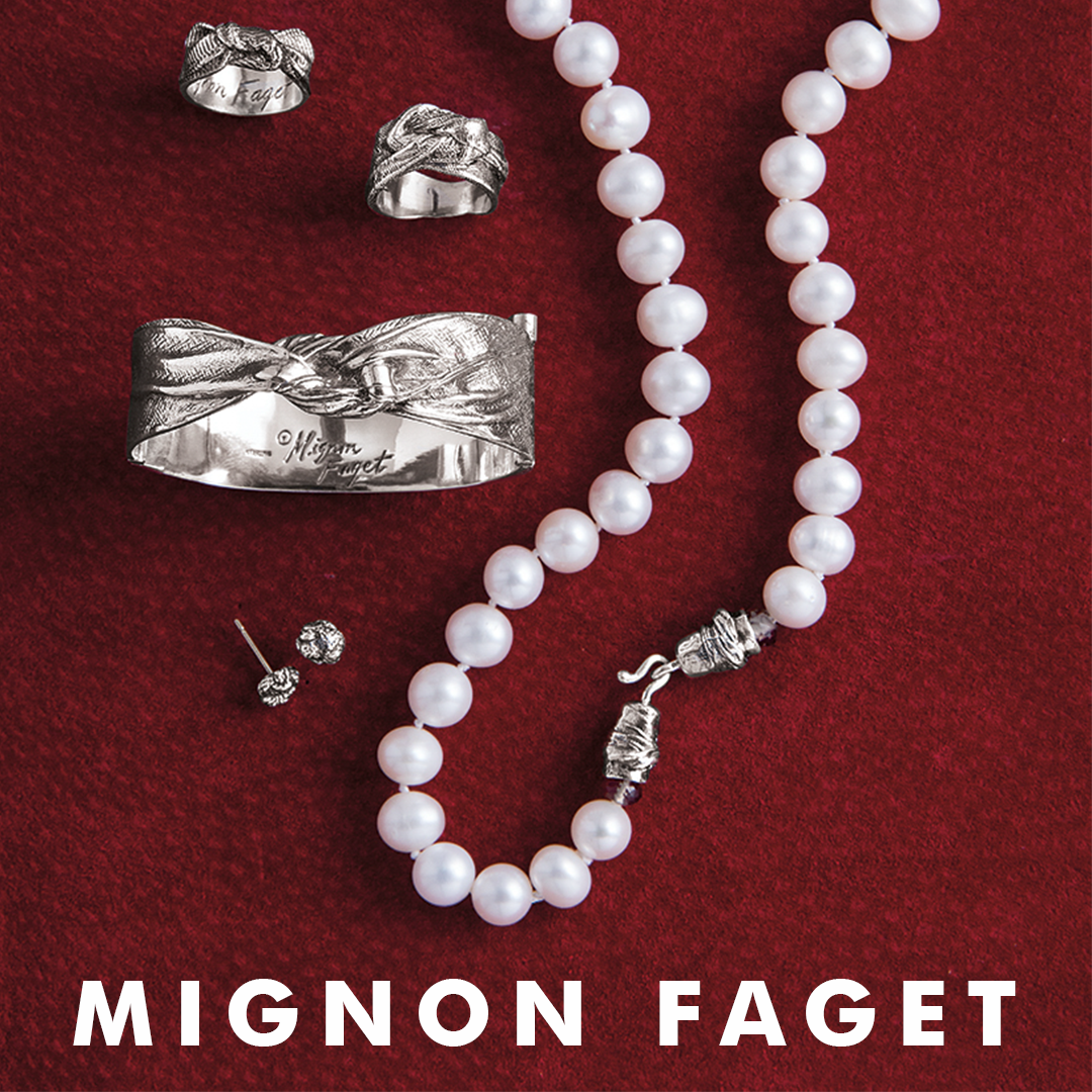 Mignon Faget Cool Mixed Pearl Toggle Necklace