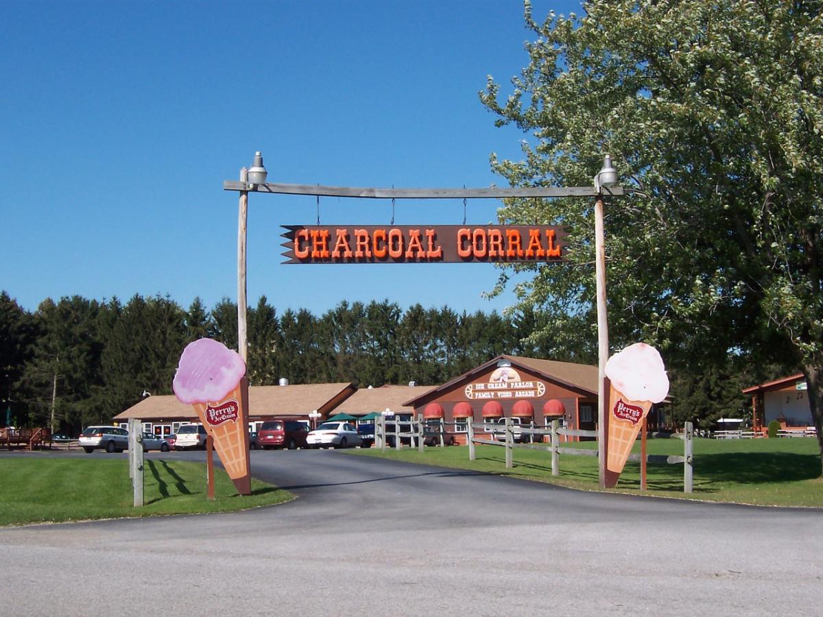 Charcoal Corral & Silver Lake DriveIn Theater Perry, NY 14530