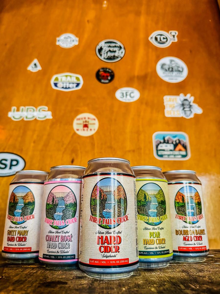 Three Falls Cidery Castile, NY 14427