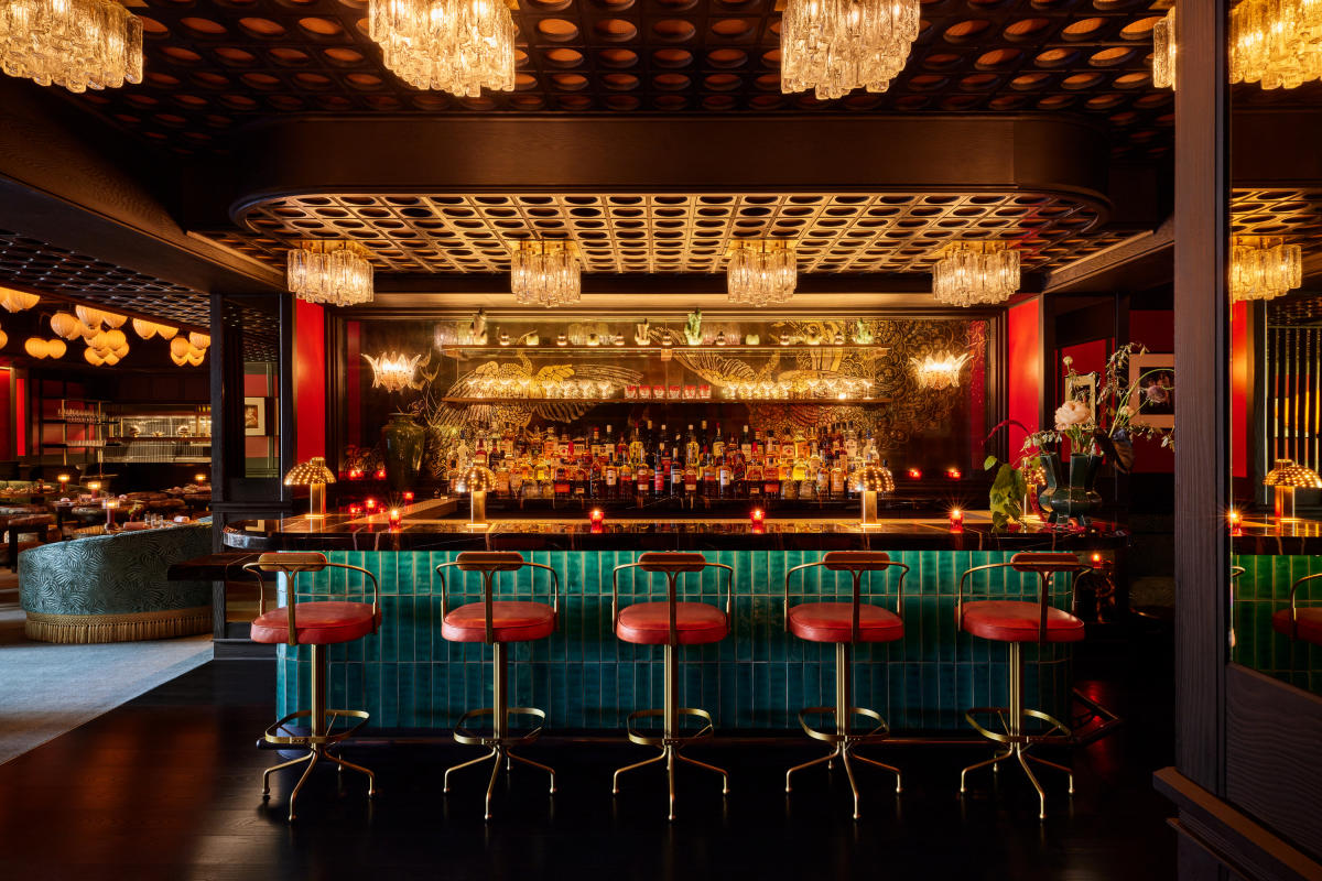 House of the Red Pearl at Tin Building by Manhattan, NY