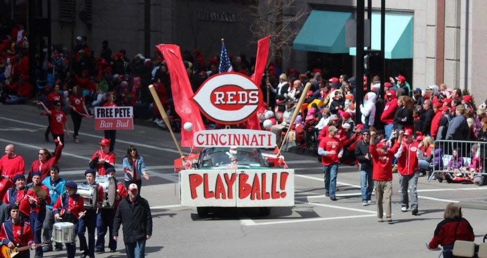Findlay Market Cincinnati Reds Opening Day Parade Visit Cincy