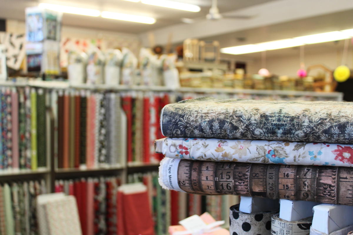 Quilt Rack and Wool Cubby