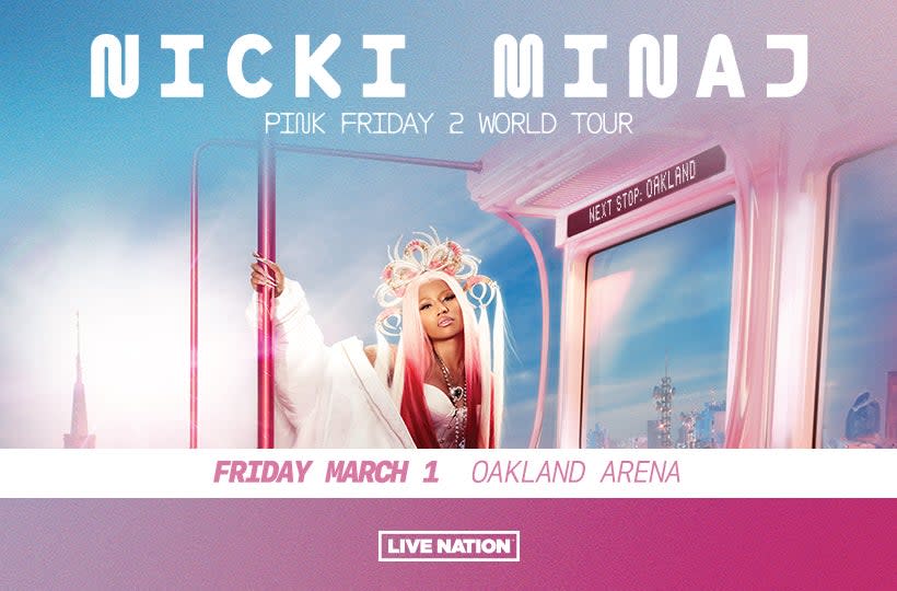 Nicki Minaj Pink Friday 2 World Tour at the Oakland Arena Oakland, CA