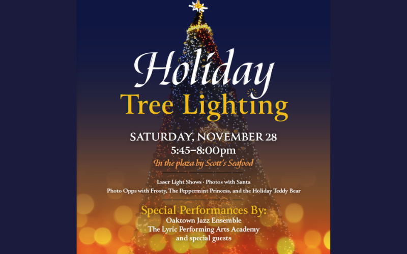 Holiday Tree Lighting at Jack London Square